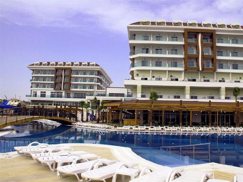 Adalya Ocean Deluxe Hotel Side Exterior photo